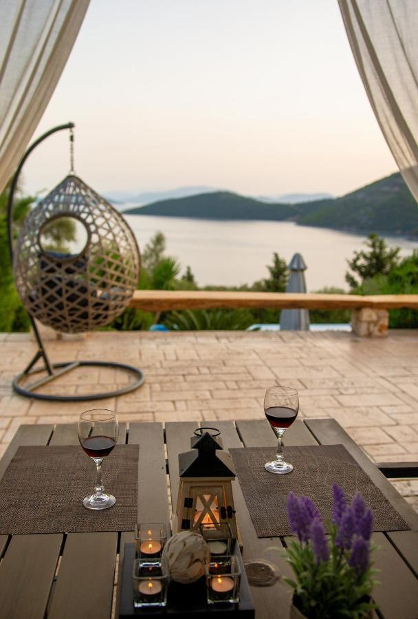 Ionian Diamond Villas Mikros Gialos Exterior foto