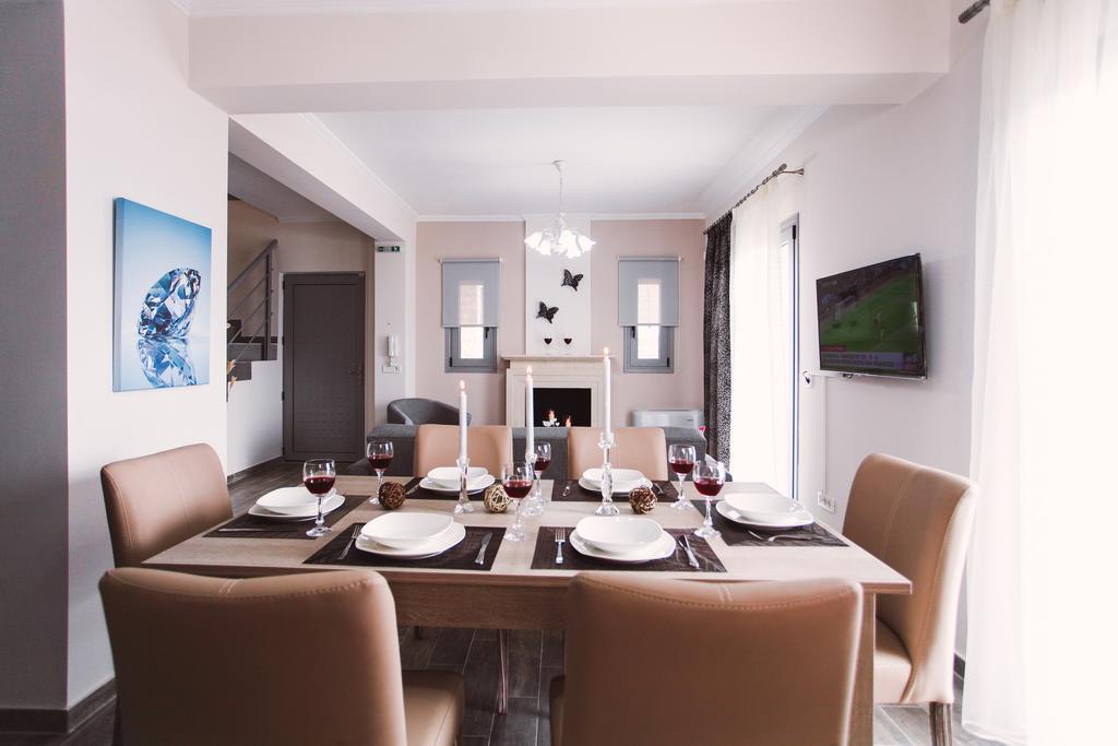 Ionian Diamond Villas Mikros Gialos Exterior foto